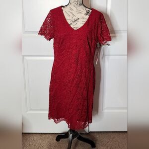 cap sleeve lace and georgette bridesmaid dress Ready To Ship Lace Cap Sleeve Mermaid Mother Of Bride Dress main image 0